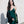 LA_B Silk Dress green