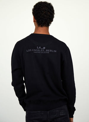 LA-B Sweatshirt Classic black men