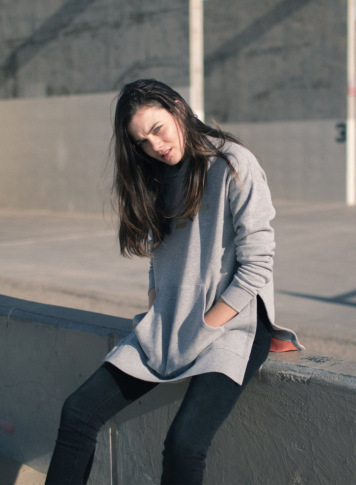 LA_B Beautiful Beasts Sweatshirt heather grey