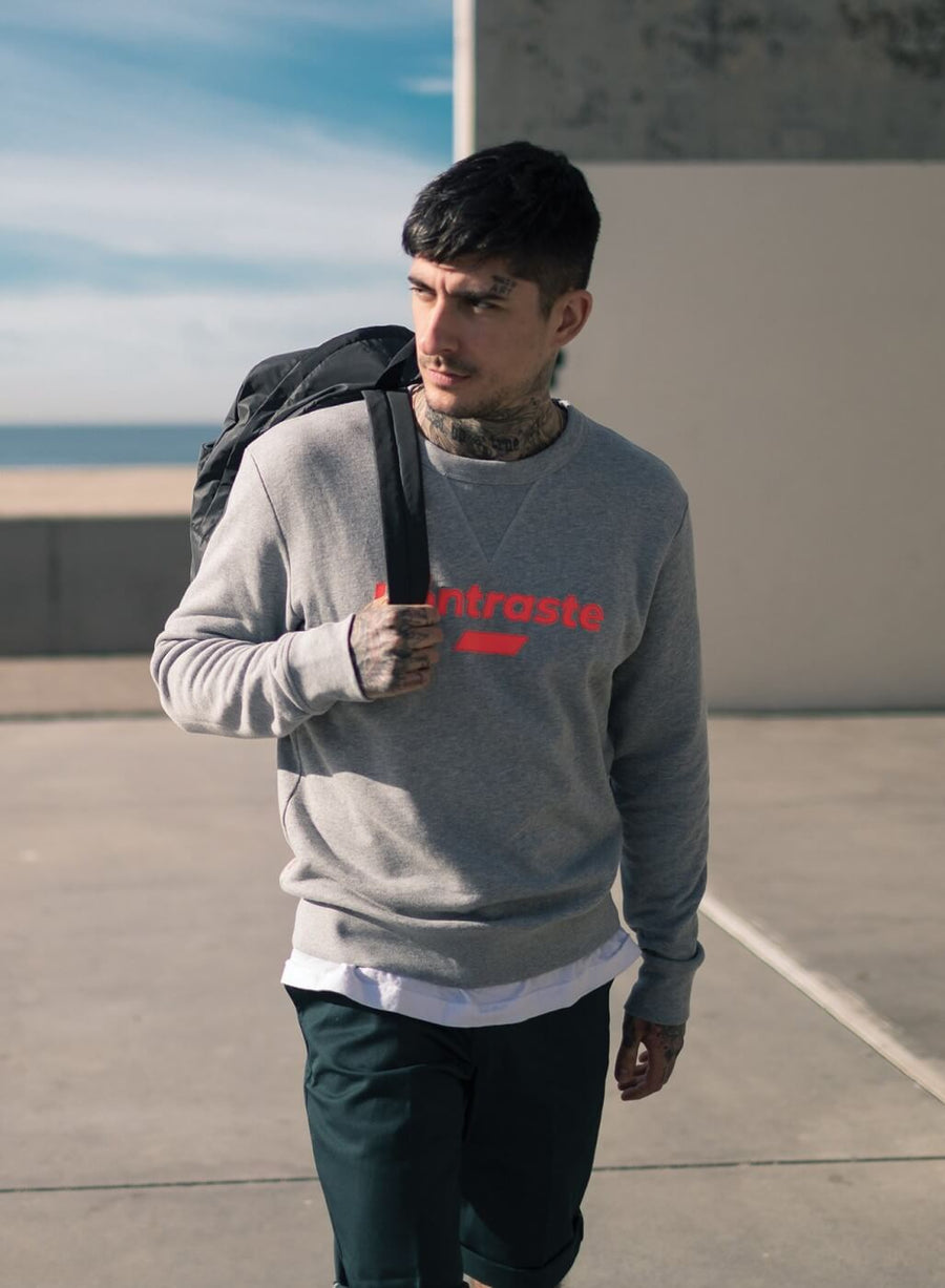 LA-B Kontraste Classic Sweatshirt Neon Men