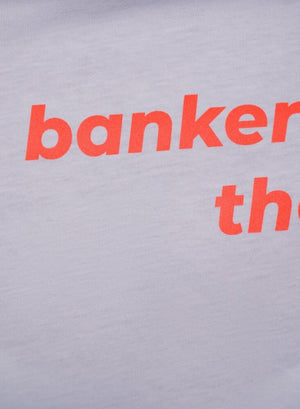 LA_B T-Shirt Bankers white Woman