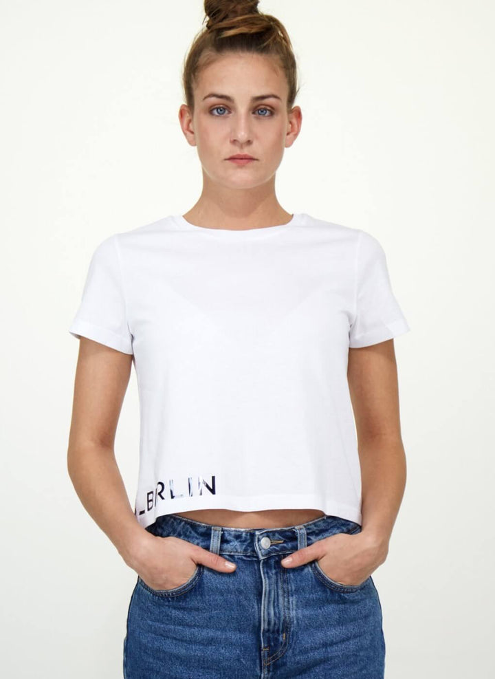 LA_B Cropped T-Shirt City women